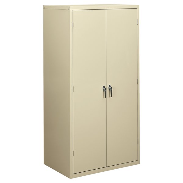 Hon Assembled Storage Cabinet, 36w x 24-1/4d x 71-3/4h, Putty HSC2472.L.L